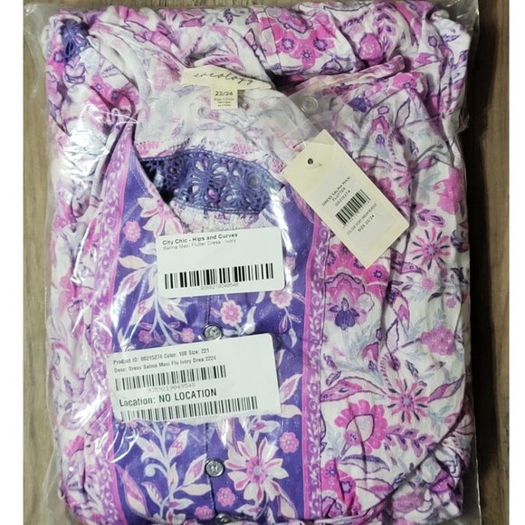 AVEOLOGY Salma Maxi Flutter Boho Dress 22/24 - Picture 12 of 15